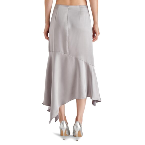 Steve Madden Apparel Women's Lucille Skirt, Ash Grey - Picture 4 of 4